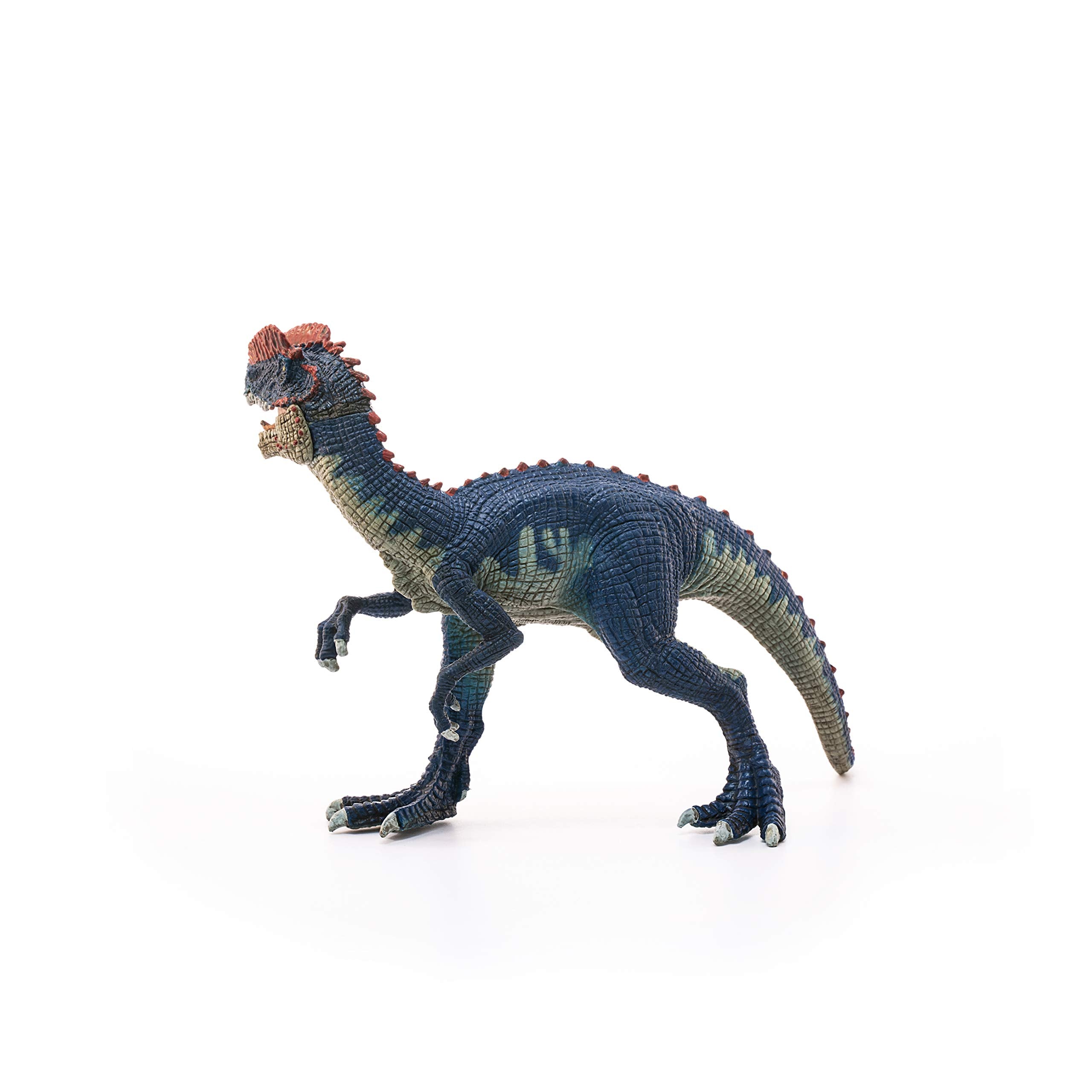 Schleich Dilophosaurus toy figure sparks open-ended Jurassic adventures