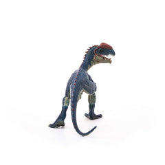 Schleich Dilophosaurus on-base pose enables dynamic scene-making