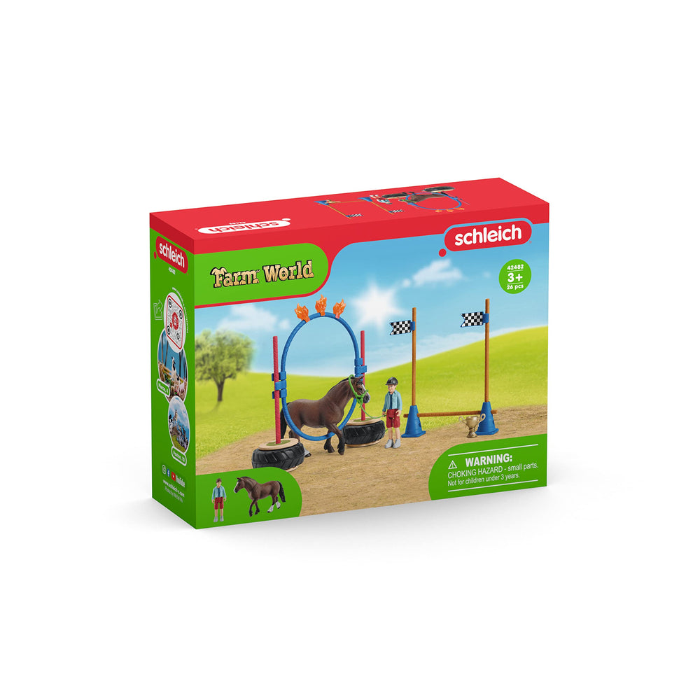 Schleich 22-piece set provides varied play opportunities and collection potential.
