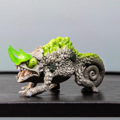 Schleich Eldrador Catapult launcher included for dramatic boulder launches.