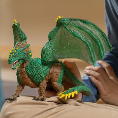 Schleich Jungle Dragon 11-inch figure designed for durable battle play.
