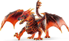 Schleich Eldrador Lava Dragon with wings ready for soaring adventures