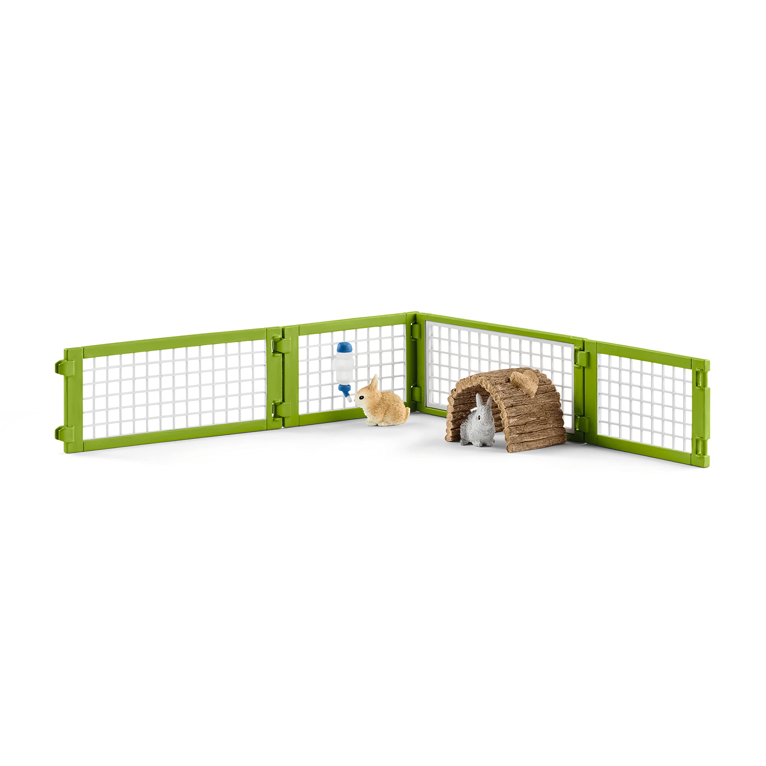Schleich bunny figures with lifelike fur details spark farm adventures.
