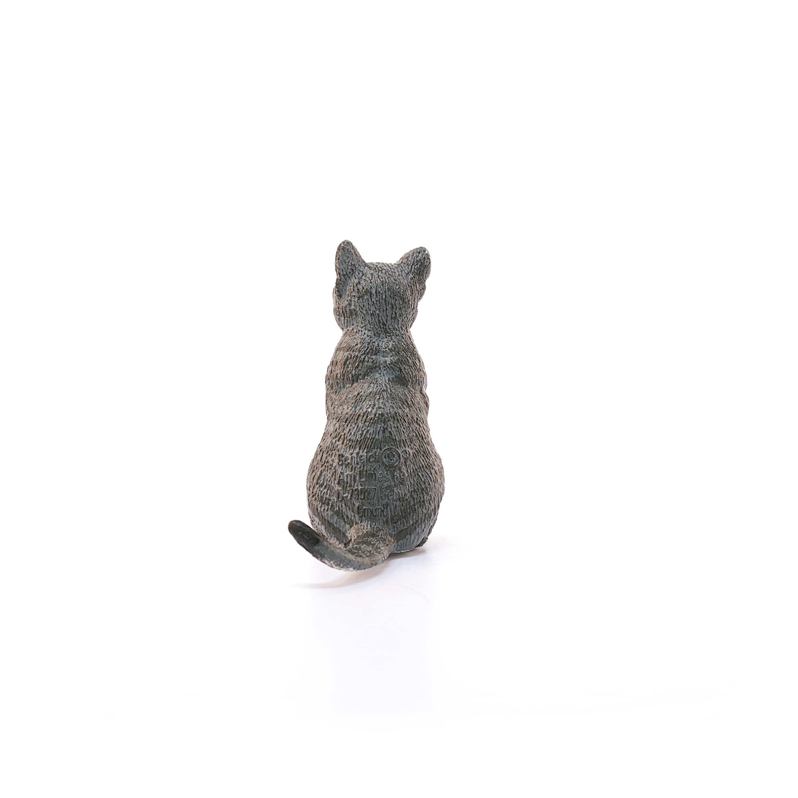 Schleich Farm World cat figurine with kid-friendly design encourages safe, screen-free play.