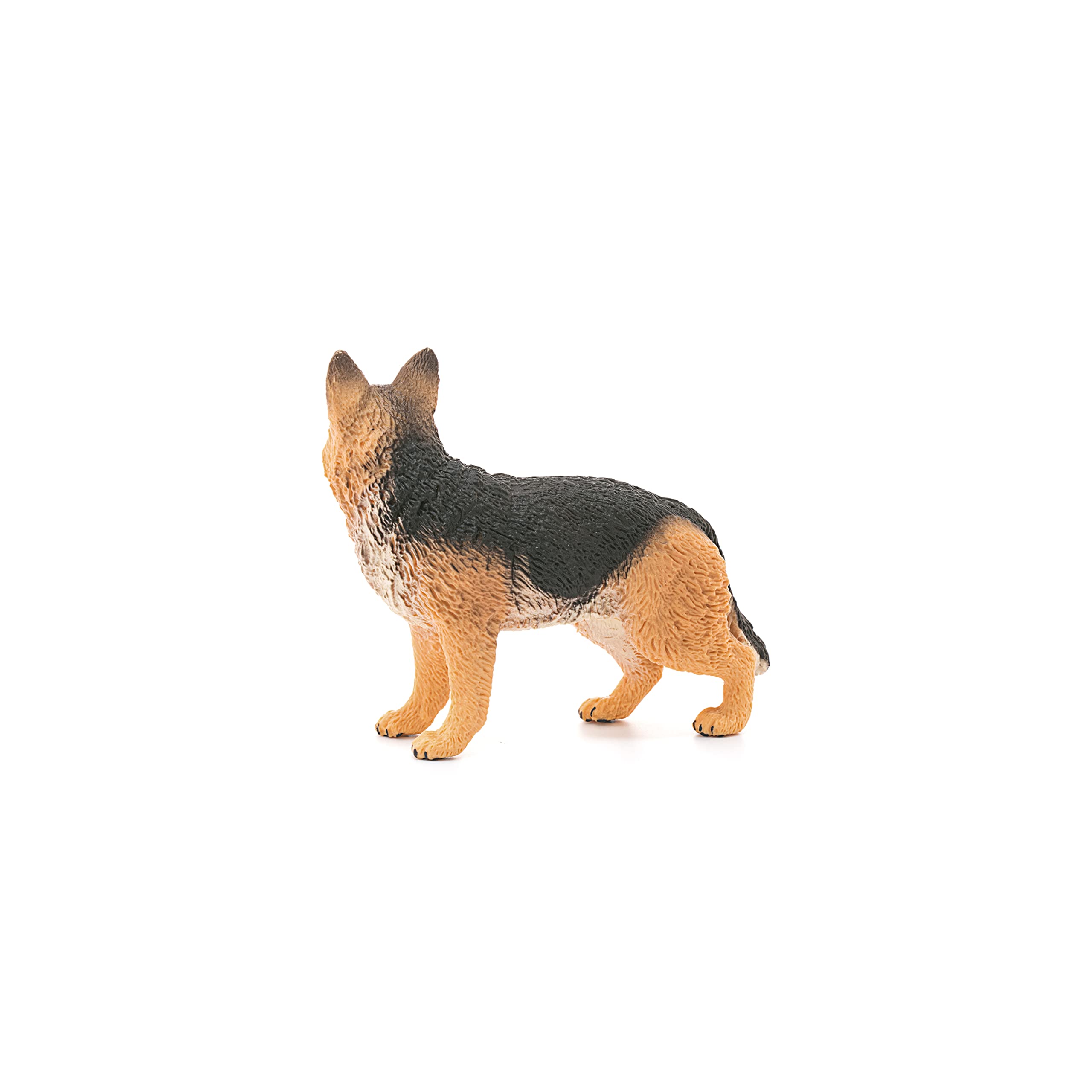 Schleich Farm World shepherd figure in outdoor setting supports free play adventures.
