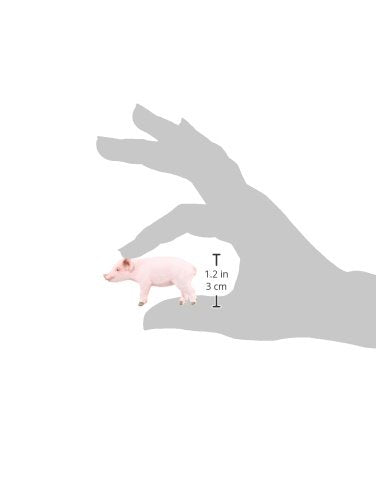 Schleich Piglet standing pink figure ready to join a Farm World collection.