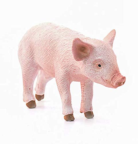 Schleich Piglet in-collection pink with farm world sets promotes creative world-building.
