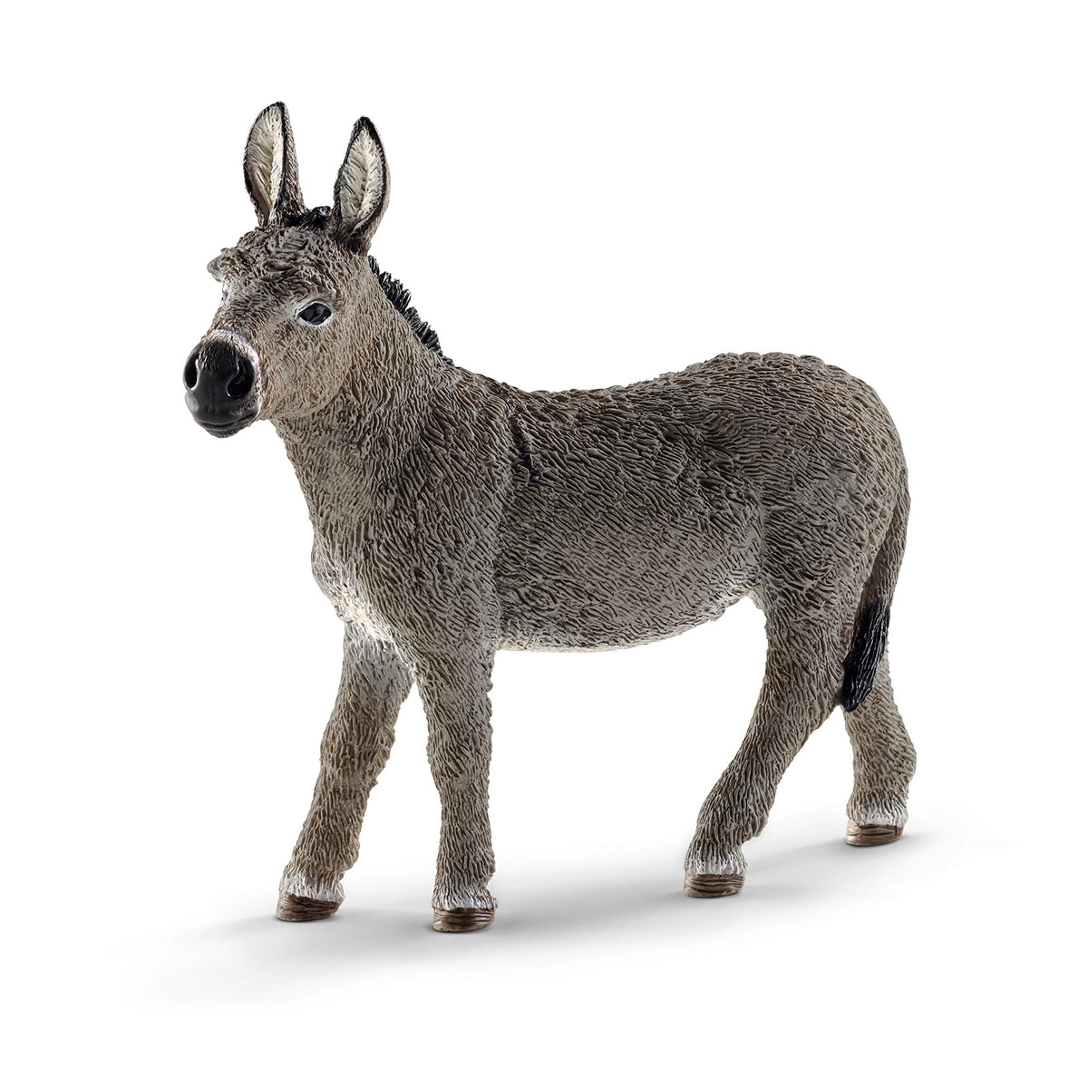 Schleich Farm World realistic donkey figurine with lifelike details for imaginative play