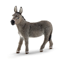 Schleich Farm World realistic donkey figurine with lifelike details for imaginative play