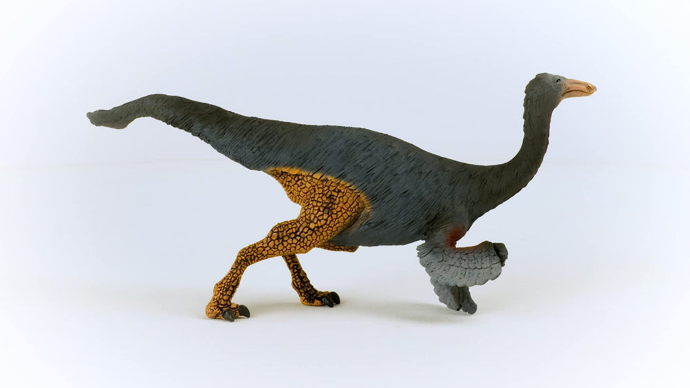 Schleich Gallimimus packaging image shows durable gift-ready dinosaur toy