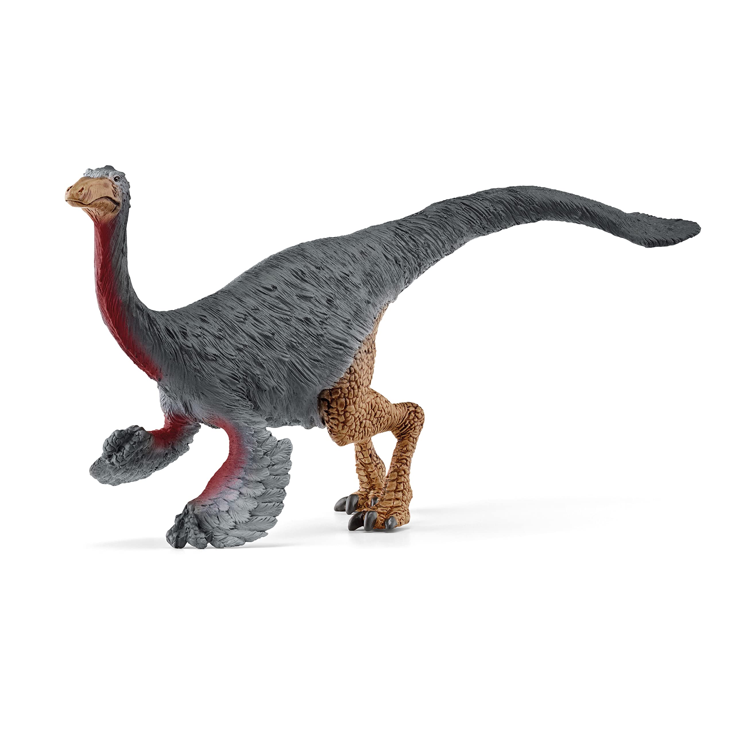 Schleich Gallimimus dinosaur figurine side view for imaginative play