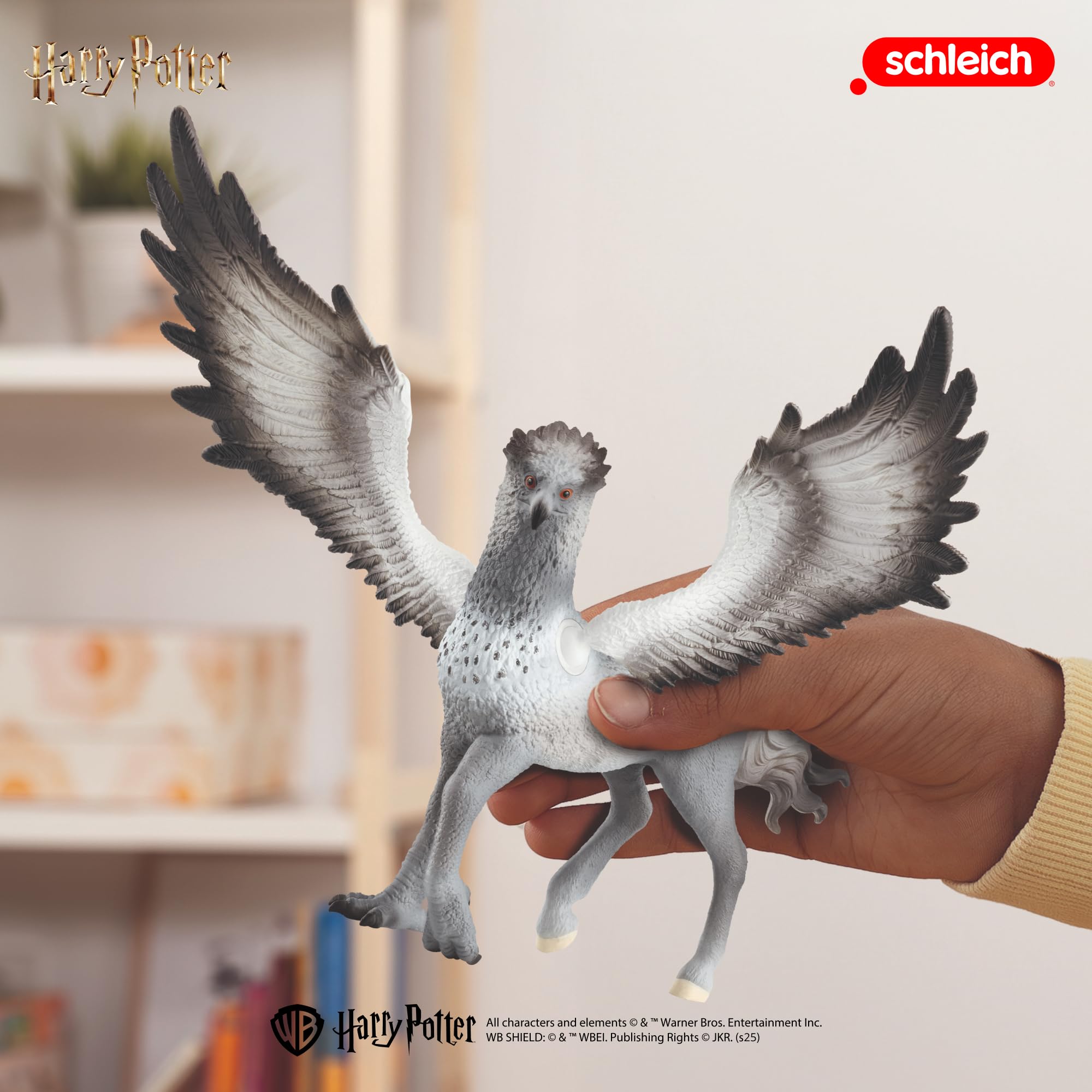 Schleich Harry Potter Buckbeak figurine pose for imaginative play
