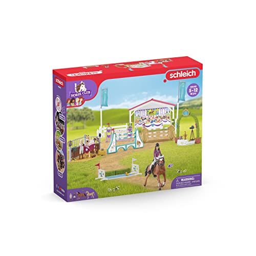 Schleich Arabian mare figure offers lifelike detail for imaginative riding scenes.