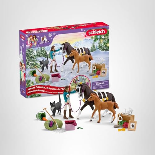 Schleich Horse Club daily surprises Advent doors excite countdown play