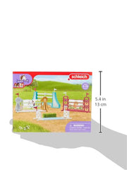 Schleich Horse Club Hannah and Cayenne riders in dynamic pose for stories
