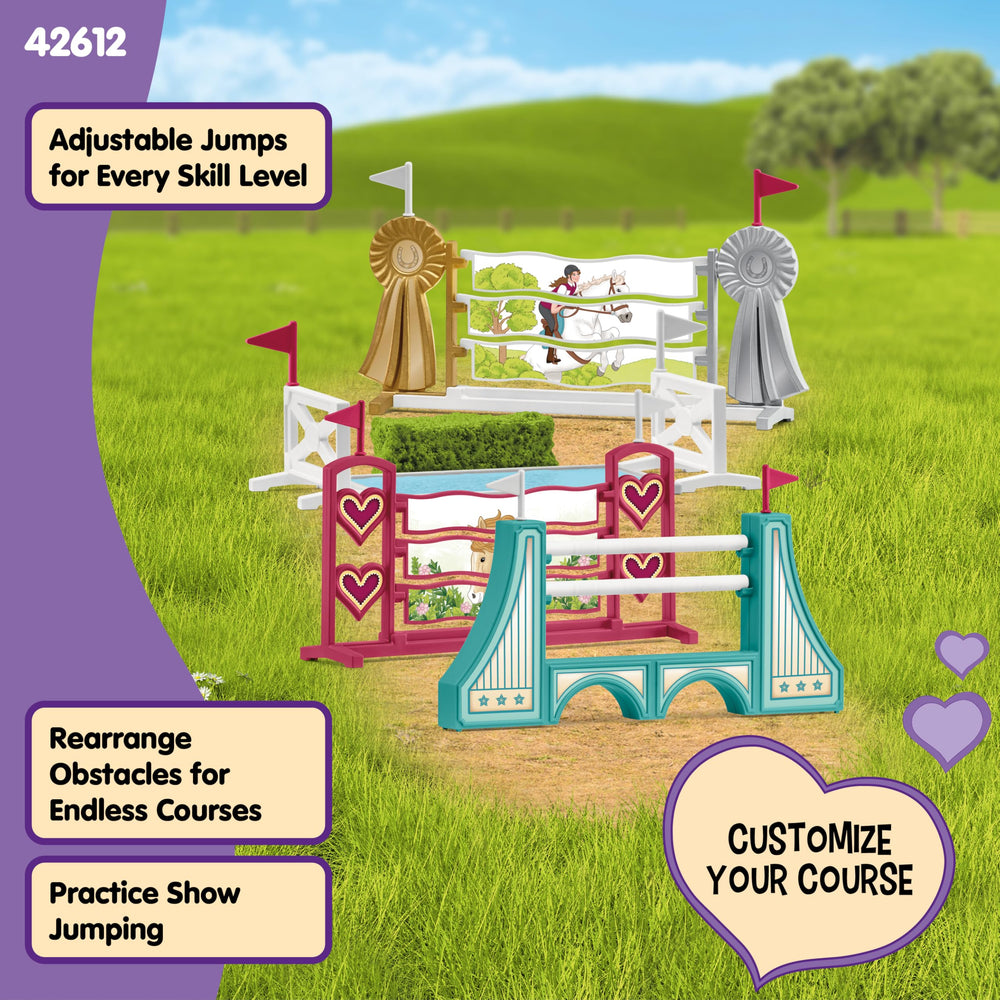 Schleich Horse Club Sarah and Mystery included in portable play
