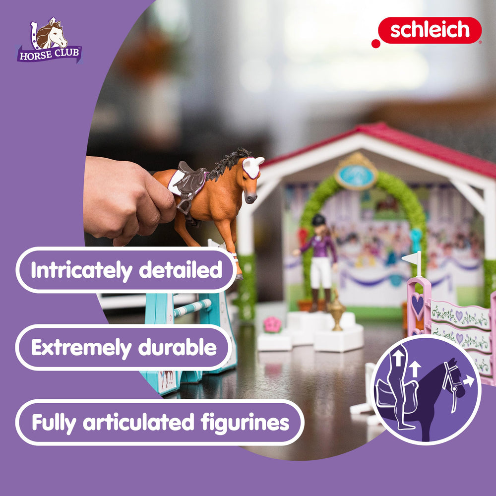Schleich Horse Club Sofia figurine inspires storytelling and role-play adventures.