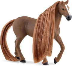 Schleich Sofia's Beauties English Thoroughbred Mare in motion for arena-style storytelling