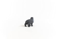 Schleich lop-eared bunny close-up emphasizes sculpted fur texture and charm.