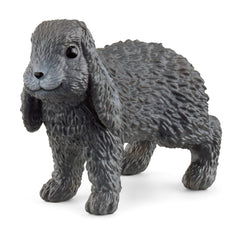 Schleich lop-eared bunny front view figurine for imaginative farm play.
