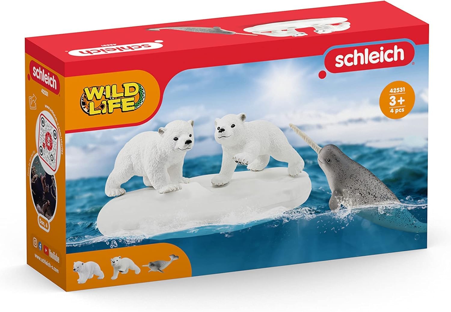 Schleich Polar Playground durable materials support long lasting play