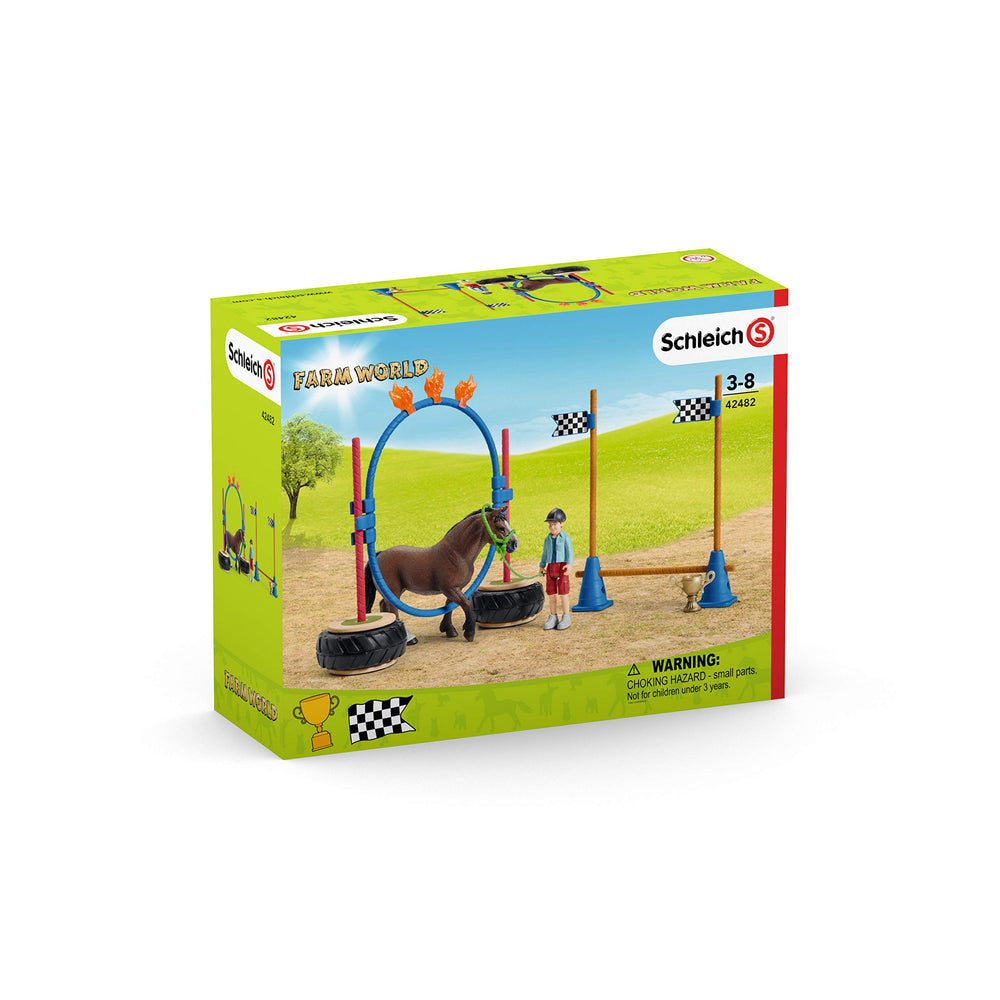 Schleich Farm World set supports creative storytelling and early learning.
