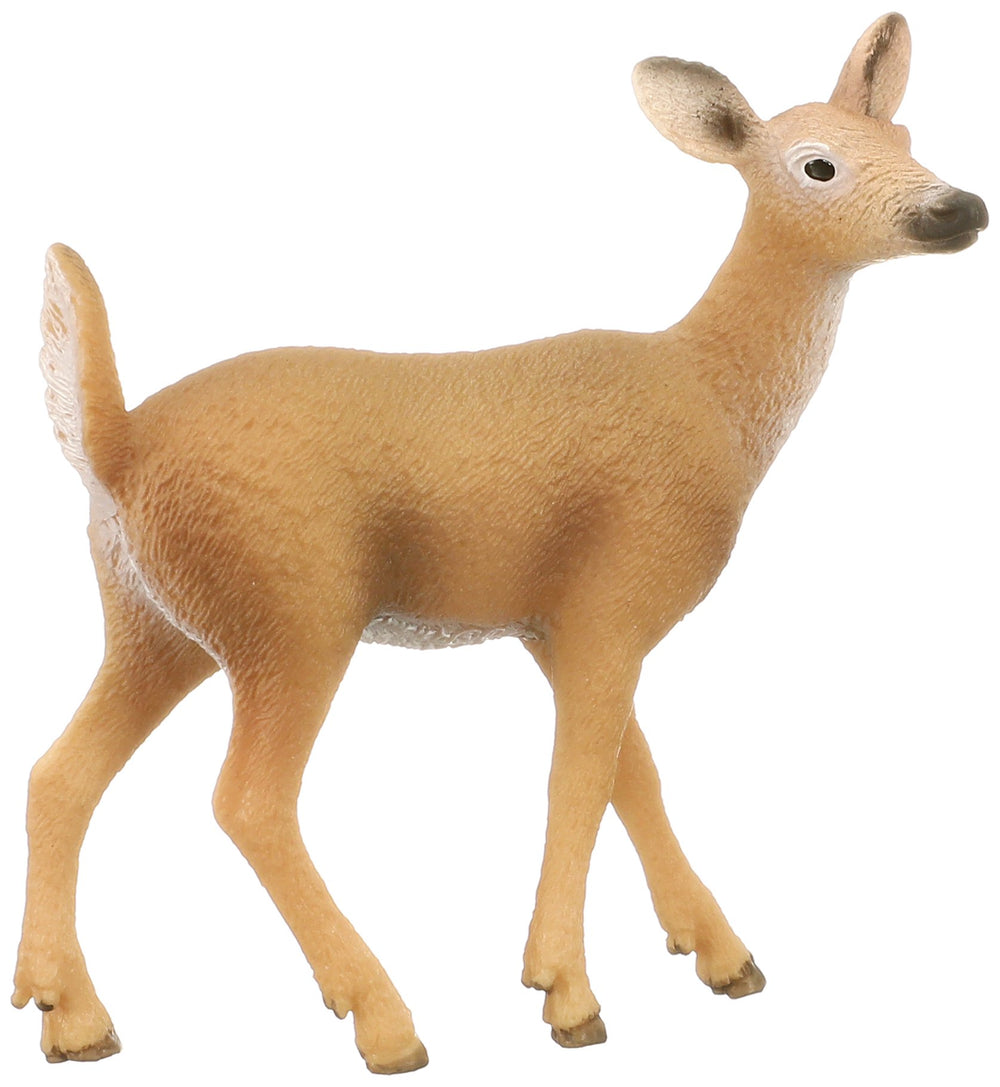 Schleich White-Tailed Doe toy figure, multicolor finish, ideal for realistic wildlife play and display.
