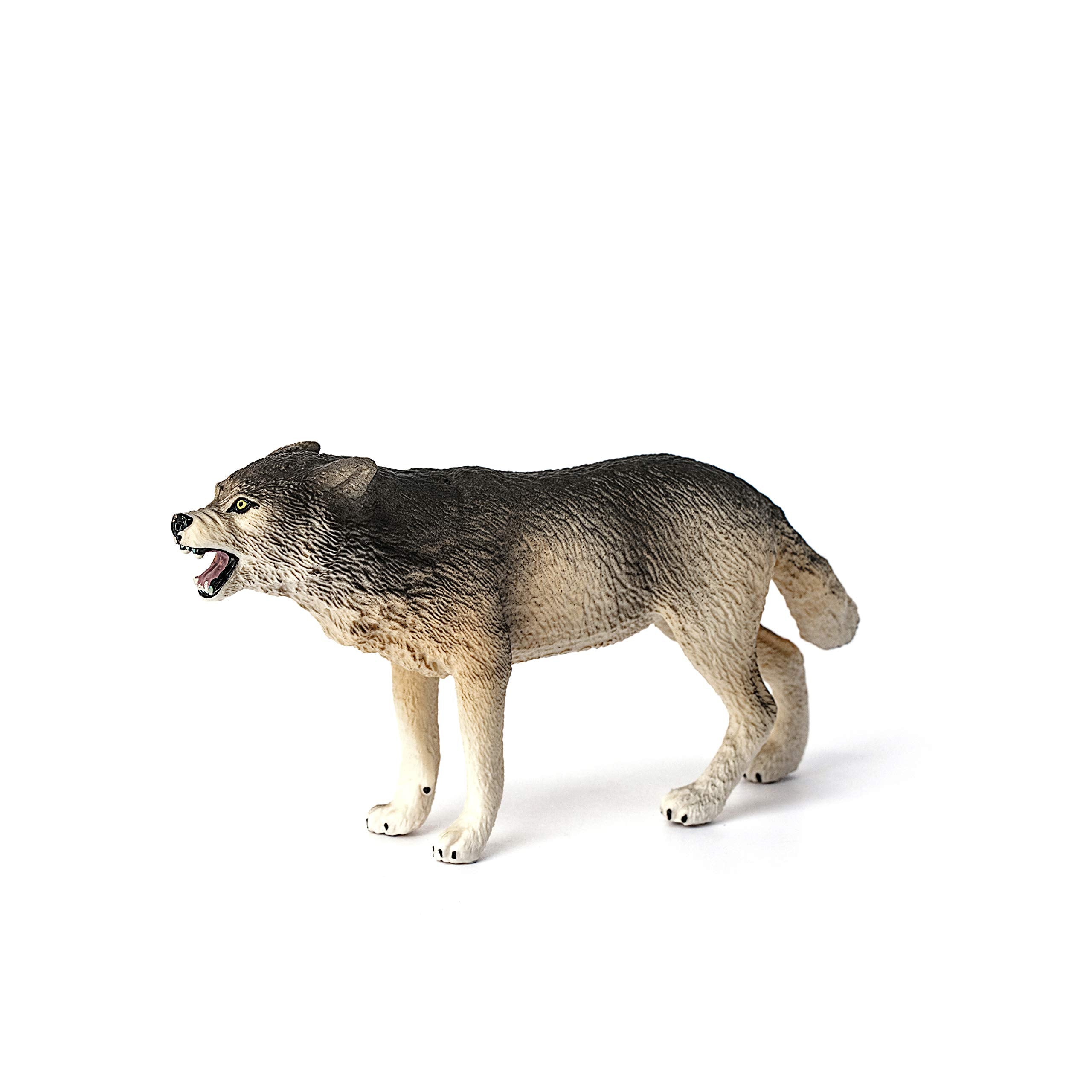 Schleich Wild Life gray wolf in woodland scene inspires storytelling adventures