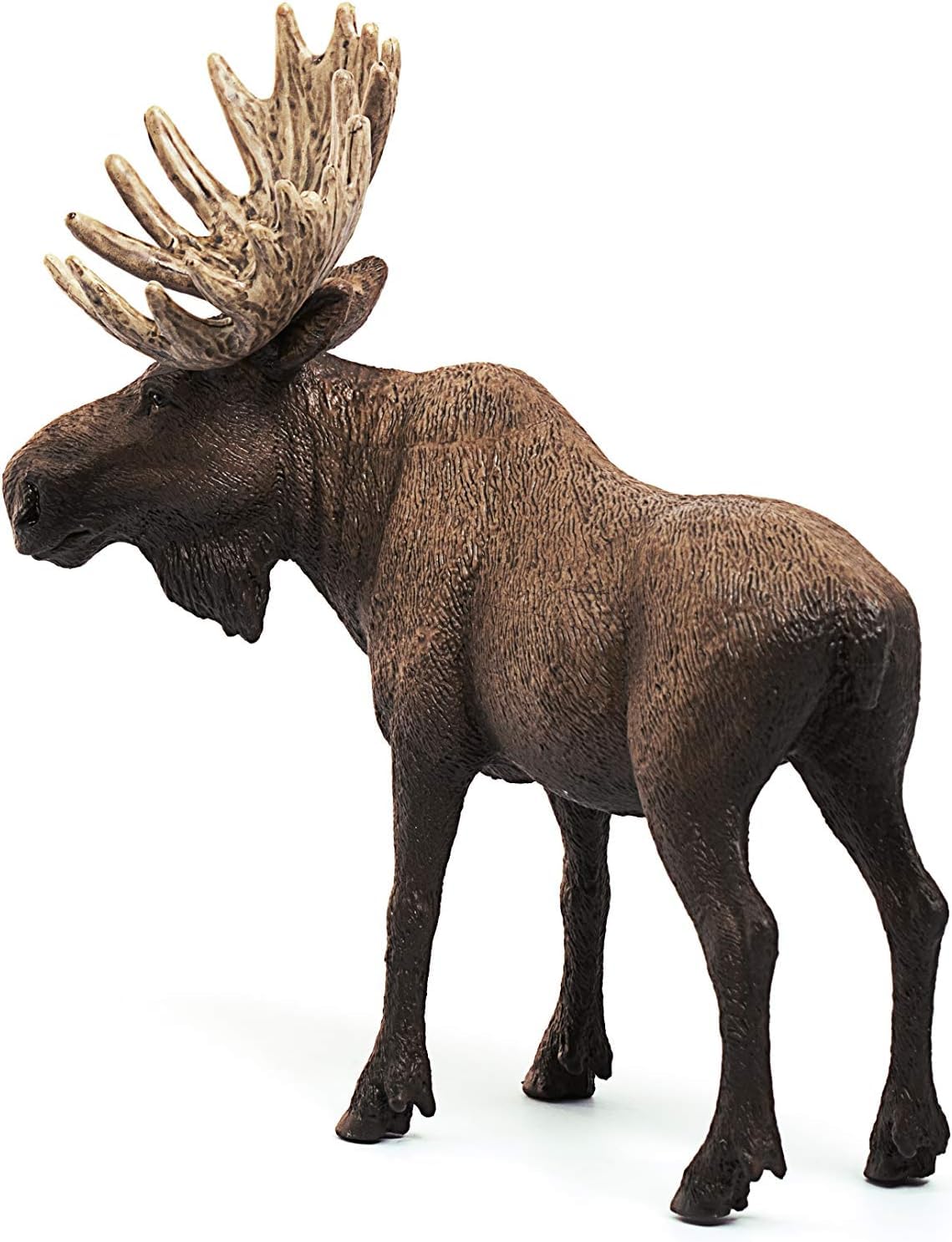 Schleich Moose Bull packaging-ready display option for giftable collections.