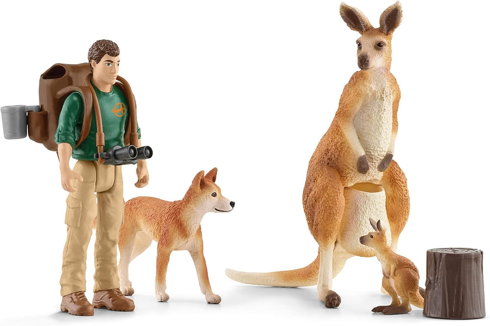 Schleich Wild Life Outback Adventures hidden garden Bayala scene for storytelling