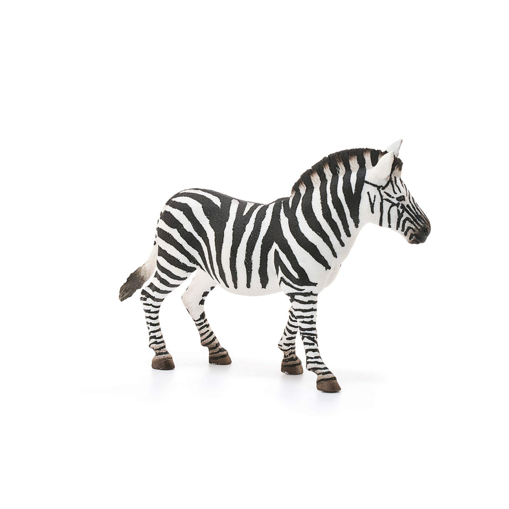 Schleich Wild Life female zebra hooves close-up for accurate texture