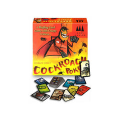 Schmidt Cockroach Poker visually features cockroaches, rats, and stink bugs for themed play.