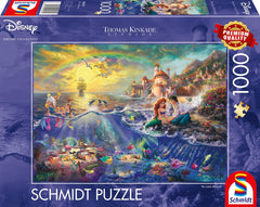 Schmidt completed puzzle 69x49 cm ready to display