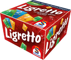 Schmidt Ligretto red card game setup ready for fast family play.
