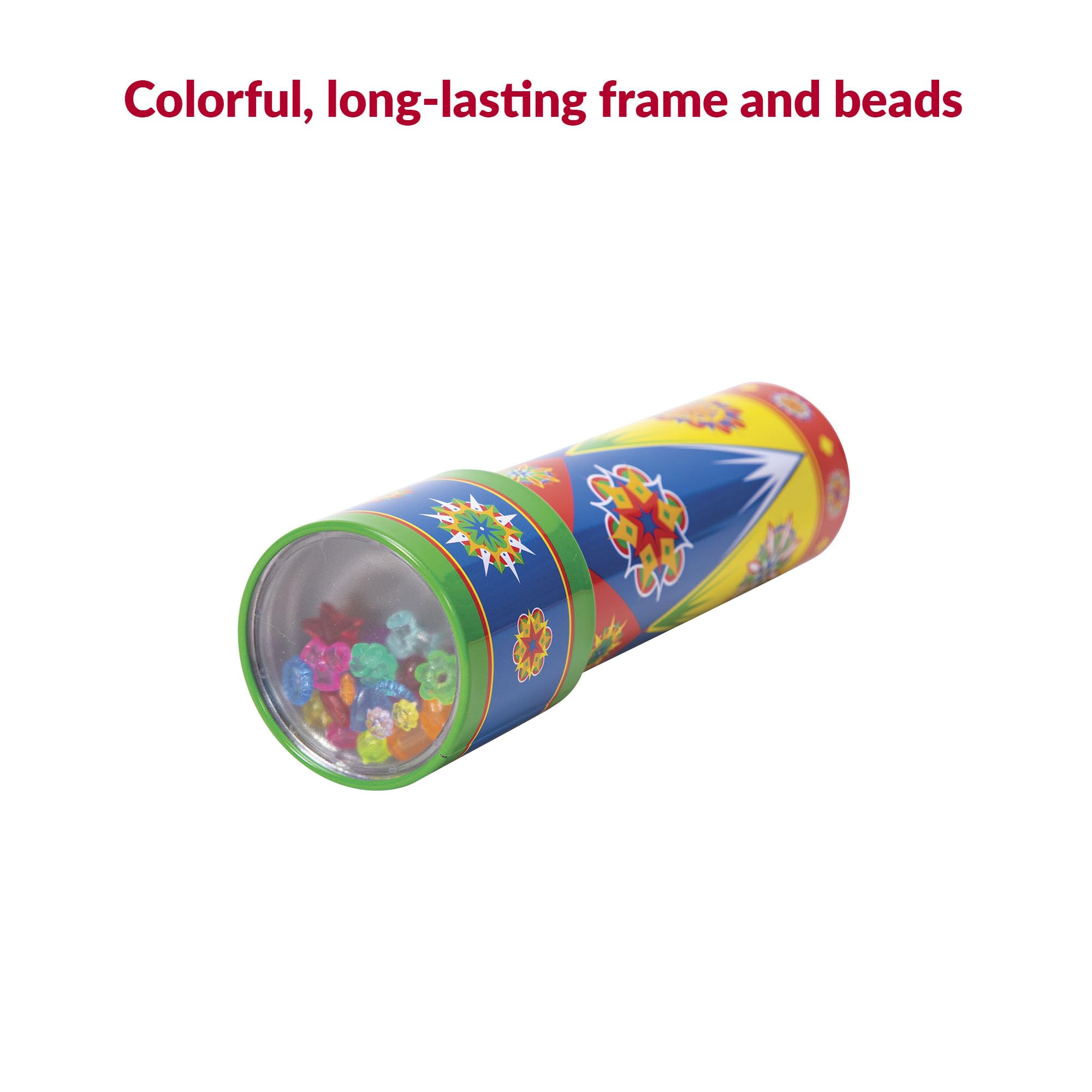 Schylling Classic Tin Kaleidoscope light refraction reveals shimmering bursts