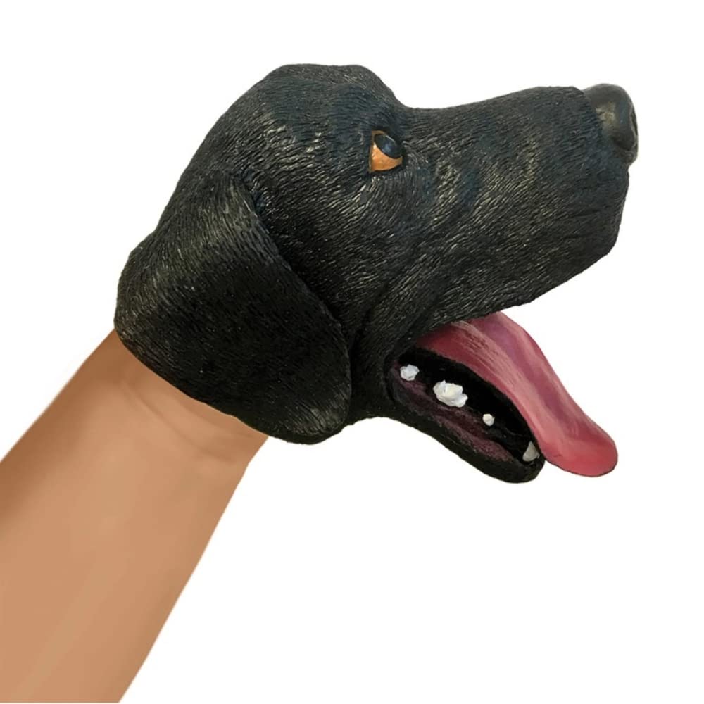 Schylling Dog Hand Puppet packaging display highlights easy gifting for families