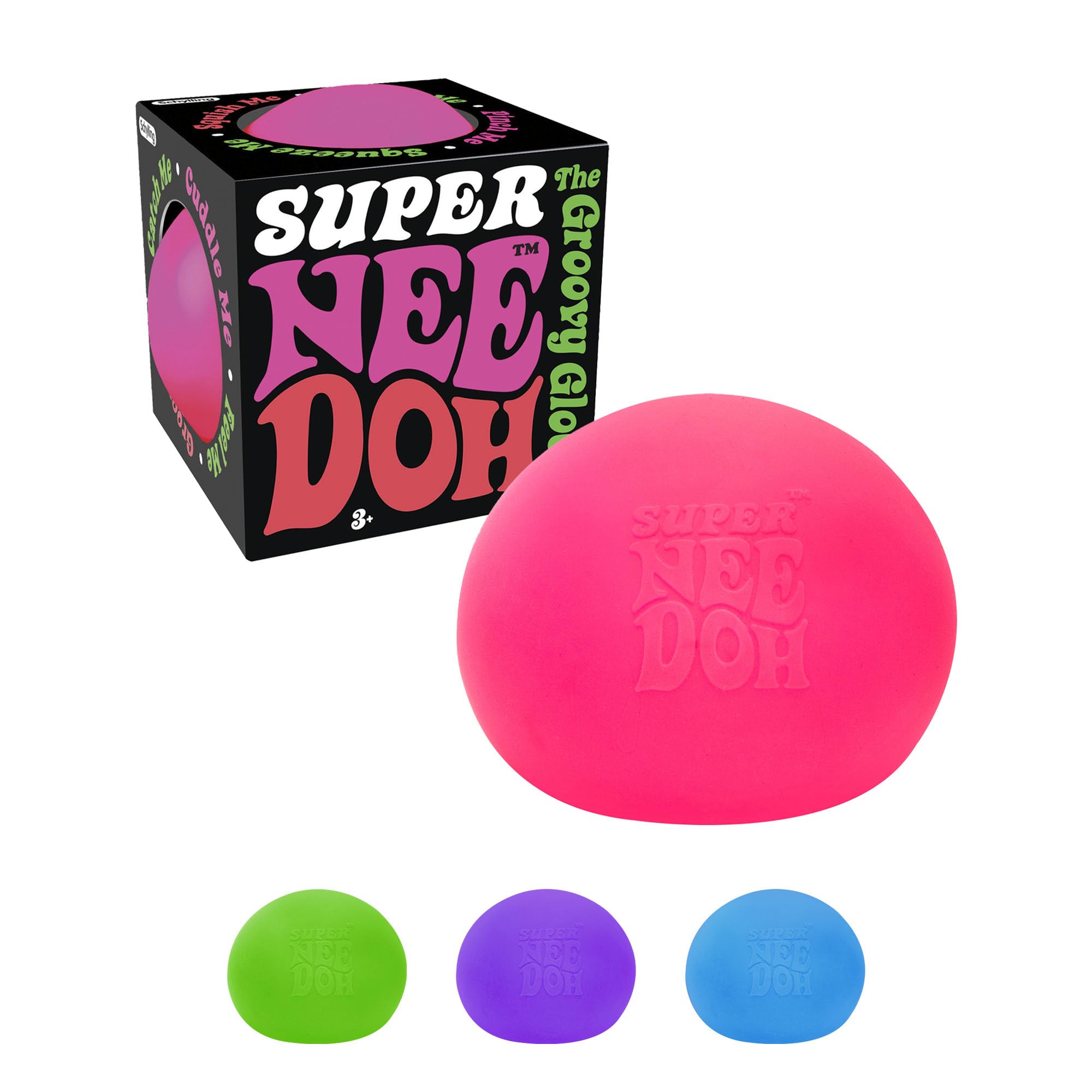 Schylling Nee Doh giant stress ball bold squeeze for focus