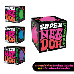 Schylling Nee Doh giant stress ball in vibrant color for desk play