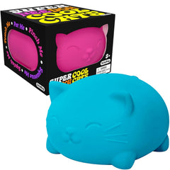 Schylling NeeDoh Super Cool Cat squishy toy for relaxing play and tactile fun.