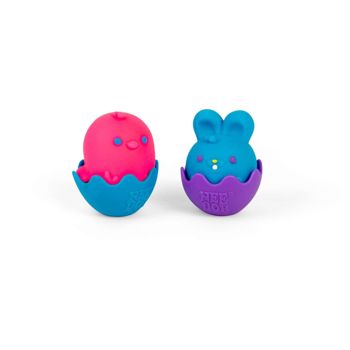 Schylling NeeDoh bunnies and chicks dough-filled sensory toy for calming play