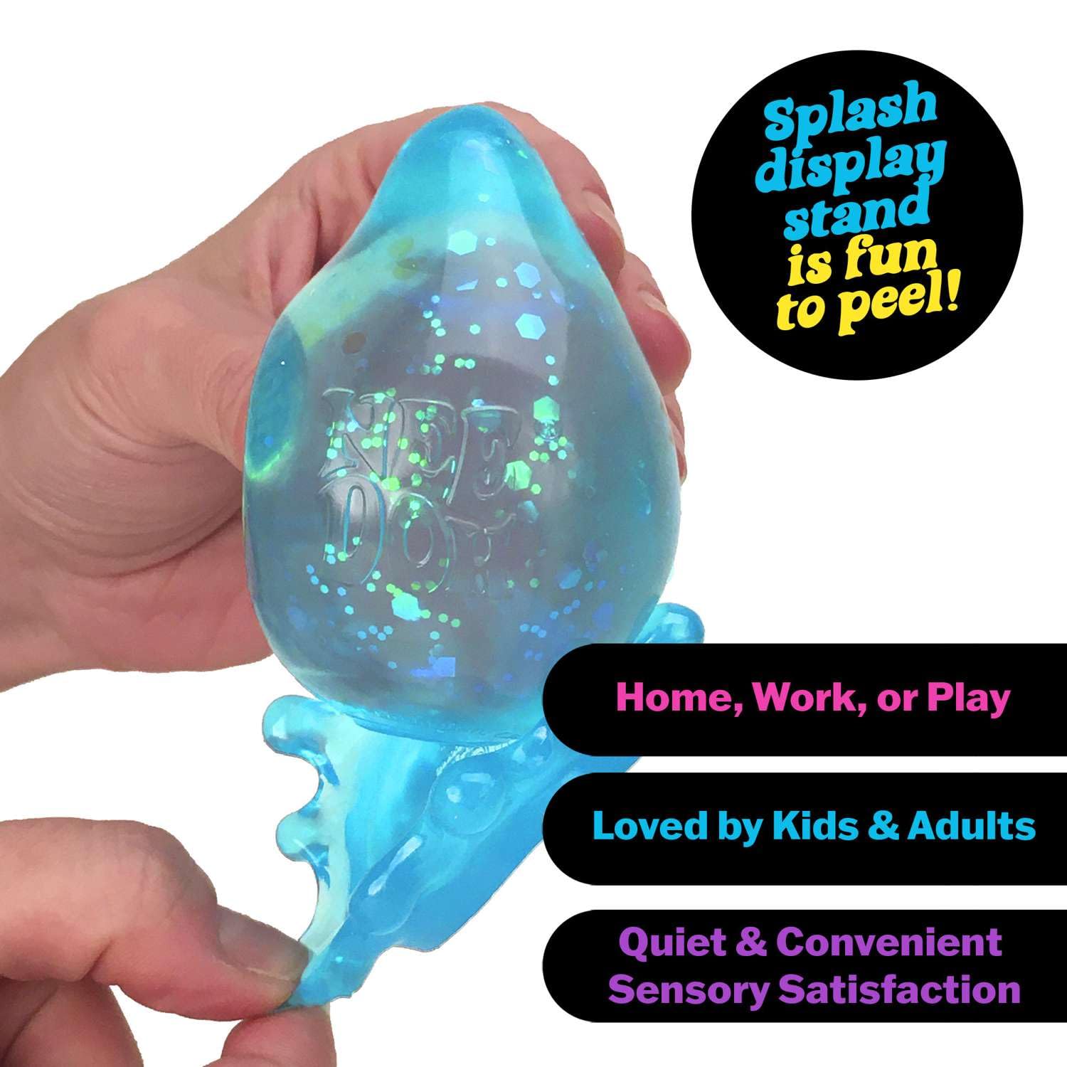 Compact design fits pockets or bags for quick, discreet sensory play.