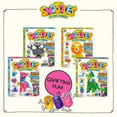 Age 4+ friendly Schylling S’NOODLES for cooperative or solo play.