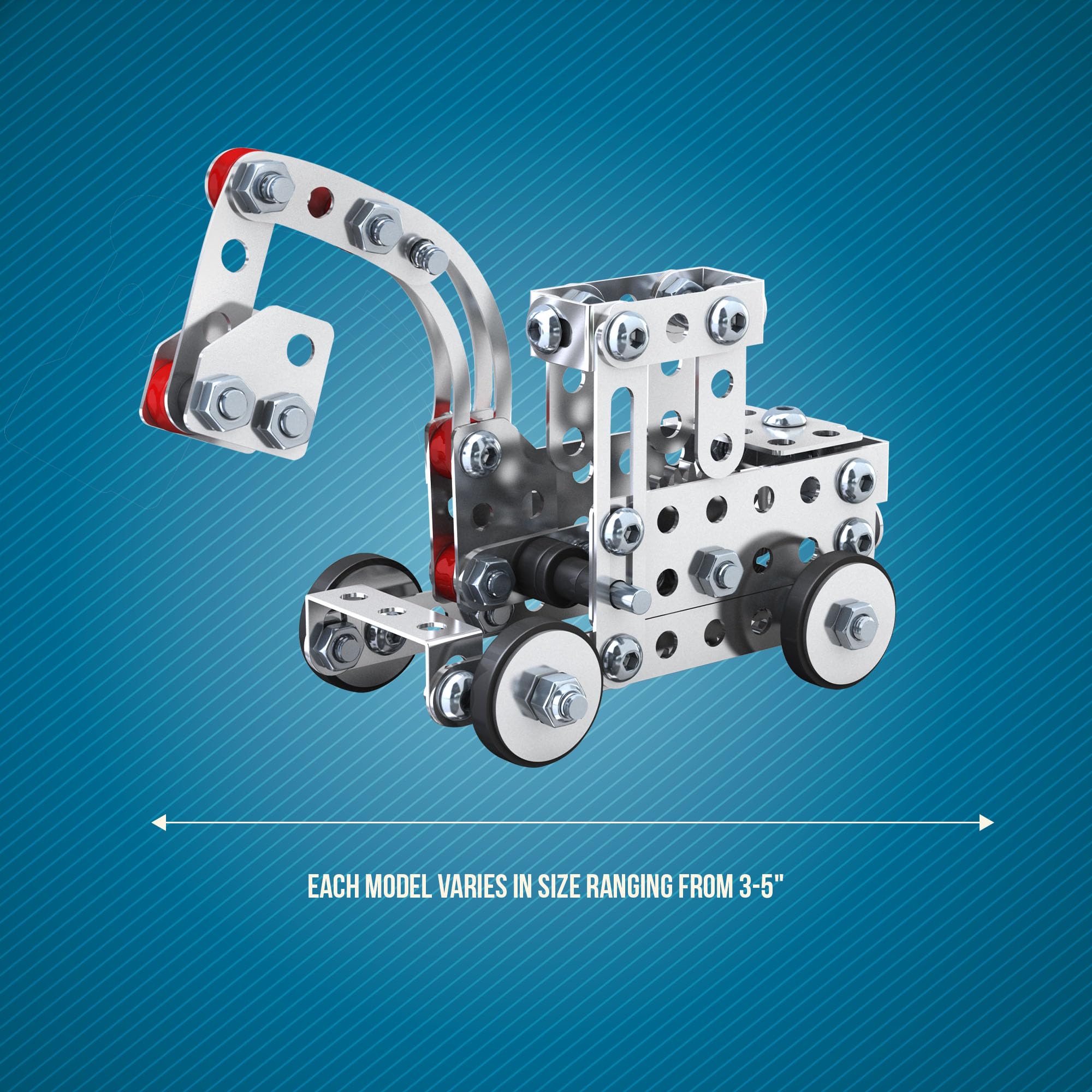 Schylling Steel Works mechanical action models come alive with motion.