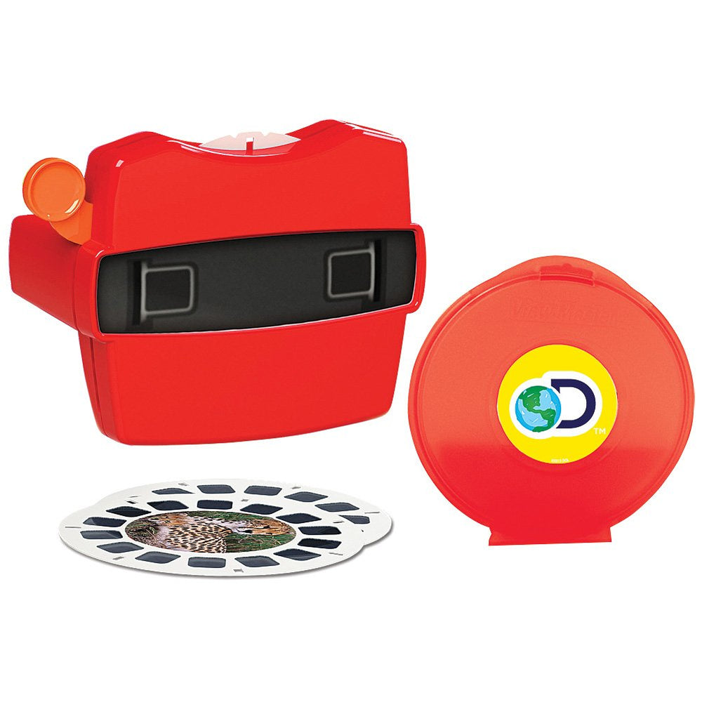 Schylling View Master boxed set with reels and storage case for imaginative 3D viewing.