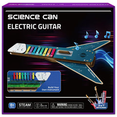 Science Can guitar puzzle assembly promotes hands-on STEM learning.