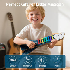 Science Can playable guitar demonstrates circuits in action.