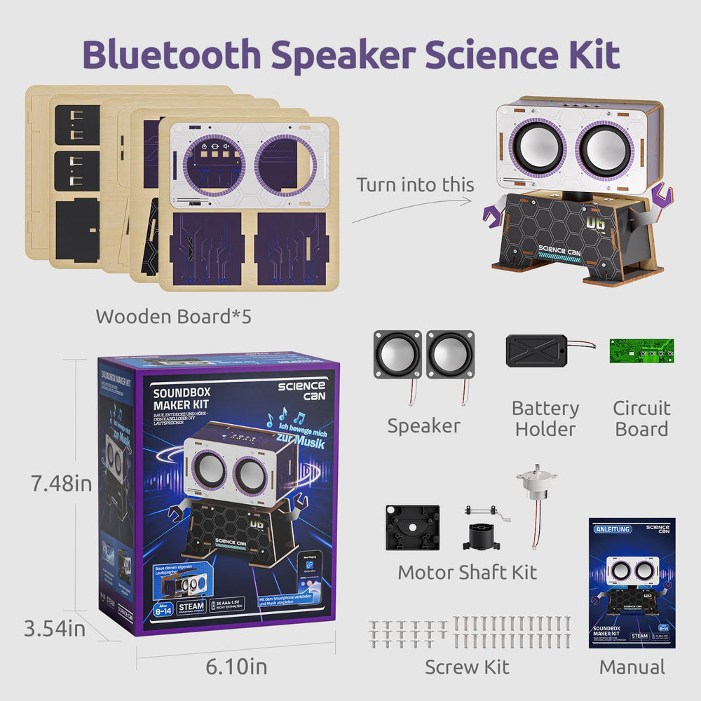 Science Can stylish decor meets functional audio for a modern room.