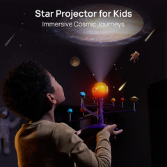 Science Can Solar System 8-planet disks show colorful space scenes for at-home exploration