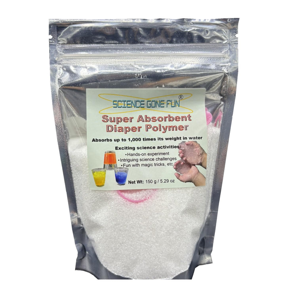 Science Gone Fun packaging and storage keeps polymer ready
