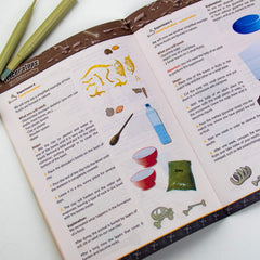 Science4you Triceratops educational book with eight language options